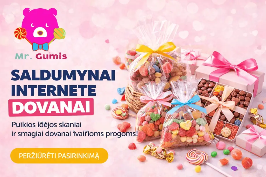 Read more about the article Saldumynai internetu dovanai: kokie variantai populiariausi?