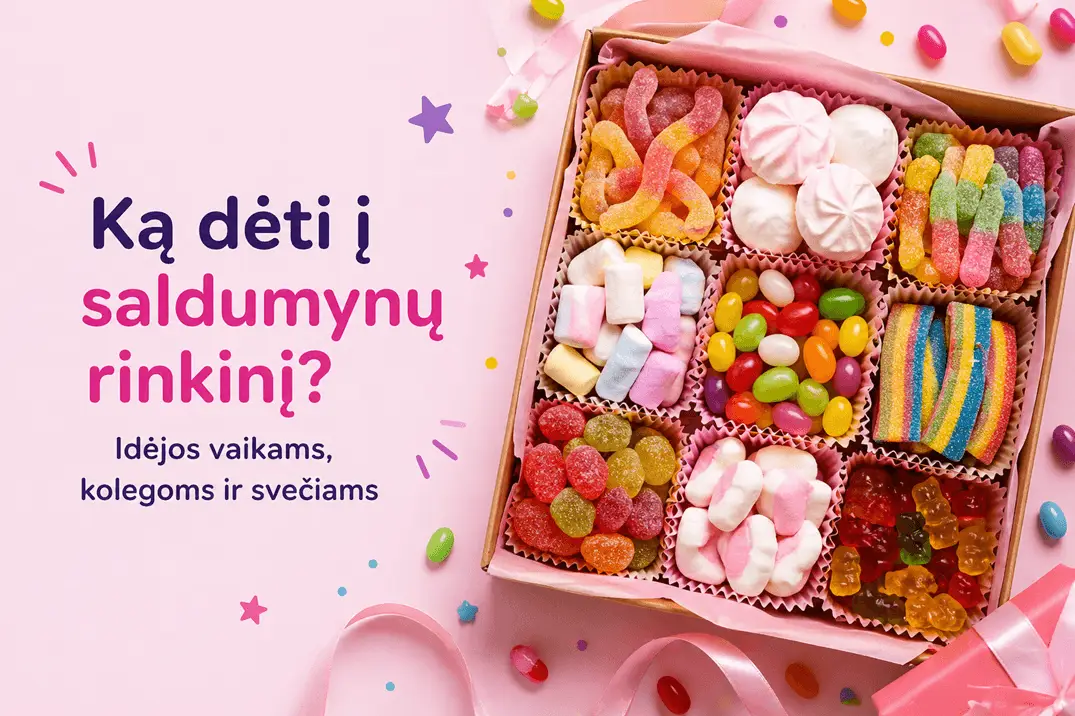 Read more about the article Ką dėti į saldumynų rinkinį vaikams, kolegoms ar svečiams?