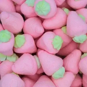 Zefyriniai braškės 100 gr